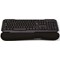 Q-Connect Memory Foam Keyboard Wristrest Anti-slip Rubber Base Black