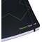 Q-Connect Wirebound Executive Notebook, A4, Ruled, 160 Pages, Black, Pack of 3