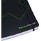 Q-Connect Wirebound Executive Notebook, A4, Ruled, 160 Pages, Black, Pack of 3 Q-Connect Wirebound Executive Notebook, A4, Ruled, 160 Pages, Black, Pack of 3