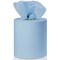 2Work 1-Ply Centrefeed Roll, 300m, Blue, Pack of 6