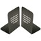 Q-Connect L-Shaped Metal Bookends, 190mm Medium, One Pair