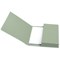 Q-Connect Full Flap Document Wallets, 300gsm, Foolscap, Green, Pack of 50