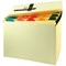 Q-Connect A-Z Expanding File, 19 Pockets, Foolscap, Cream