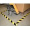 Q-Connect Hazard Tape, Yellow, Black, 48mm x 20m, Pack of 6