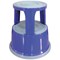 Q-Connect Metal Step Stool, Blue