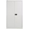 Jemini Tall Steel Stationery Cupboard, 3 Shelves, 1810mm High, Grey