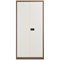 Jemini Extra Tall Metal Stationery Cupboard, 4 Shelves, 1960mm High, Coffee and Cream