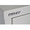 Jemini Extra Tall Metal Storage Cupboard, 4 Shelves, 1960mm High, Grey