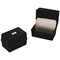 Q-Connect Card Index Box, 152x102mm, Black