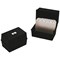 Q-Connect Card Index Box, 203x127mm, Black