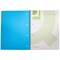 Q-Connect Wirebound Pad, A4, Ruled, 160 Pages, Transparent Blue, Pack of 5