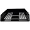 Q-Connect Plastic Letter Tray, Black
