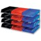 Q-Connect Plastic Letter Tray, Blue