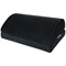 Q-Connect Ergonomic Height Adjustable Foam Footrest Anti-slip Bottom Removable Cover Black