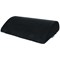Q-Connect Ergonomic Height Adjustable Foam Footrest Anti-slip Bottom Removable Cover Black