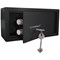 Q-Connect Key Operated Safe 6 Litre Black KF10474