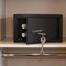 Q-Connect Key Operated Safe 6 Litre Black KF10474