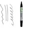 Q-Connect Industrial Marker Bullet Tip Black (Pack of 10)