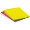 Q-Connect Extra Sticky Meeting Pads, 101 x 150mm, Neon, Pack of 4 x 45 Notes
