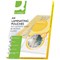 Q-Connect A4 Laminating Pouches, Self-Adhesive Back, 160 Microns, Glossy, Pack of 100