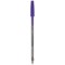 Q-Connect Ballpoint Pen, Violet, Pack of 50