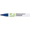 Q-Connect Permanent Marker Bullet Tip 4mm Blue Pack of 10