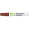 Q-Connect Permanent Marker Bullet Tip 4mm Red Pack of 10