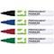 Q-Connect Permanent Marker Bullet Tip 4mm Assorted Pack of 4