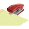 Q-Connect Half Strip Metal Stapler Red