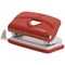 Q-Connect Lightweight Metal Desk Hole Punch Red