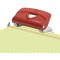 Q-Connect Lightweight Metal Desk Hole Punch Red