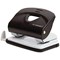 Q-Connect Medium Duty Metal Desk Hole Punch Black