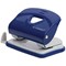 Q-Connect Medium Duty Metal Desk Hole Punch Blue