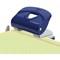 Q-Connect Medium Duty Metal Desk Hole Punch Blue