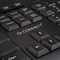 Q-Connect Keyboard and Mouse Set, Wireless, Black