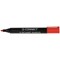 Q-Connect Flipchart Marker Bullet tip 2mm Red Pack of 10