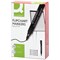Q-Connect Flipchart Marker Bullet tip 2mm Red Pack of 10