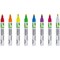 Q-Connect Chalk Markers, Medium Tip, Assorted, Pack of 8