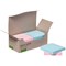 Q-Connect Recycled Notes, 76 x 76mm, Pastel, Pack of 12 x 80 Notes