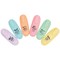 Q-Connect Fun Mini Highlighter Pens, Pastel Assorted, Pack of 6 Q-Connect Fun Mini Highlighter Pens, Pastel Assorted, Pack of 6