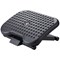 Q-Connect Premium Height Adjustable Footrest with Anti-slip Bumps Black