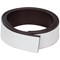 Q-Connect Magnetic Racking Strip, White PVC, 20mmx1.5mmx5m Q-Connect Magnetic Racking Strip, White PVC, 20mmx1.5mmx5m