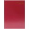 Q-Connect A4 Academic Diary, Day Per Page, Burgundy, 2025-2026