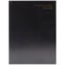 Q-Connect A4 Academic Diary, Day Per Page, Black, 2025-2026