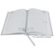 5 Star Academic Day Per Page Diary A5 Silver Grey 26-27