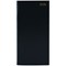 5 Star Slim Portrait Desk Diary, Week To View, Black, 2026