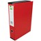Q-Connect Box File, 75mm Spine, Foolscap, Red, Pack of 5