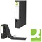 Q-Connect A4 Lever Arch Files, 70mm Spine, Plastic, Black, Pack of 10 Q-Connect A4 Lever Arch Files, 70mm Spine, Plastic, Black, Pack of 10