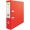 Q-Connect A4 Lever Arch Files, Plastic, Red, Pack of 10