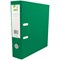 Q-Connect A4 Lever Arch Files, 70mm Spine, Plastic, Green, Pack of 10